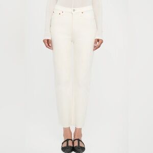 Re/Done white 70s stovepipe jeans (27)